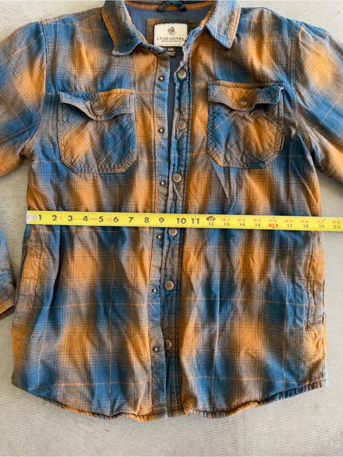 Other Legendary Whitetails / Thermal Flannel Jacket / Blur Orange Size US M / EU 48-50 / 2 - 5 Thumbnail