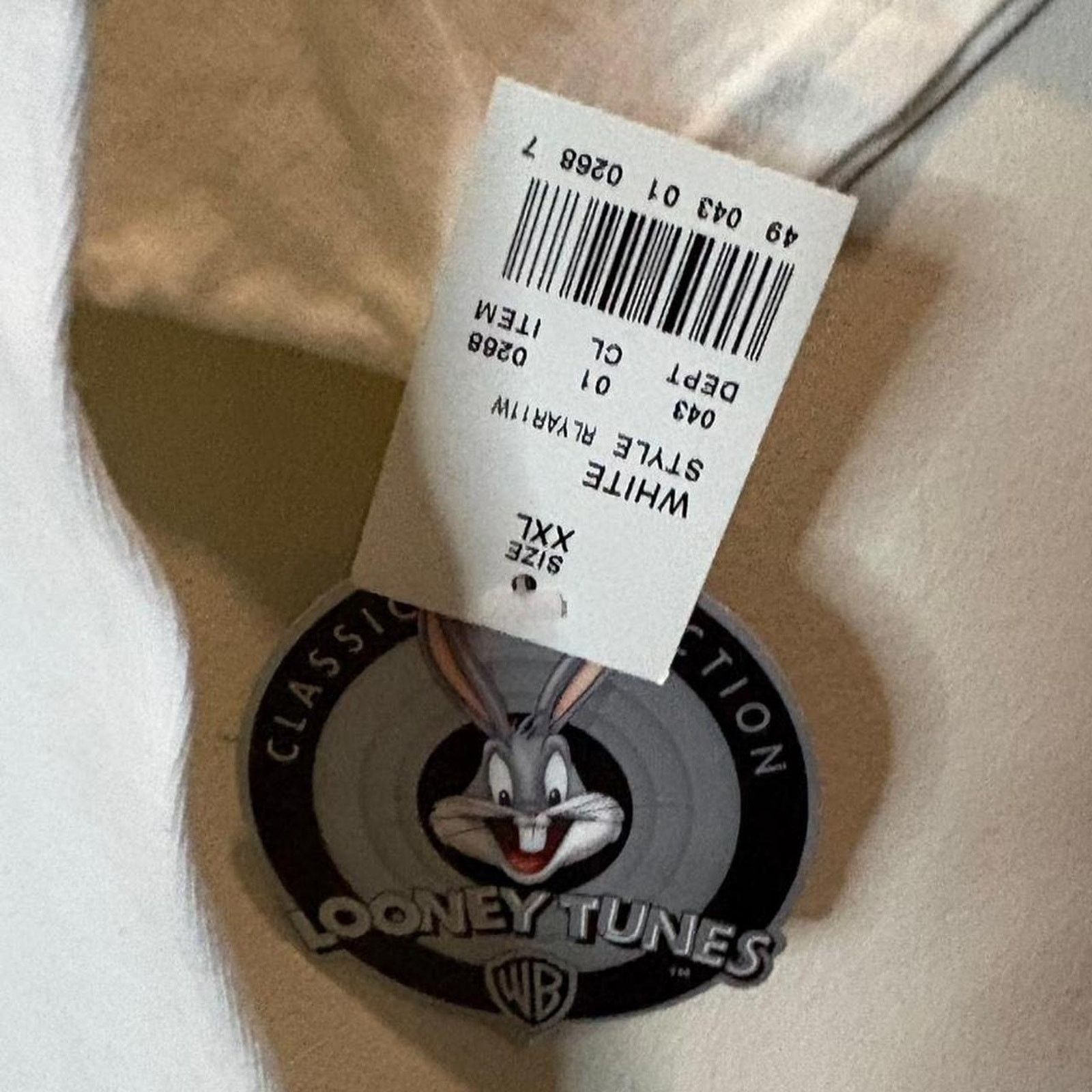 Vintage Vintage taz looney tunes t shirt new with tags XL Size US XL / EU 56 / 4 - 2 Thumbnail