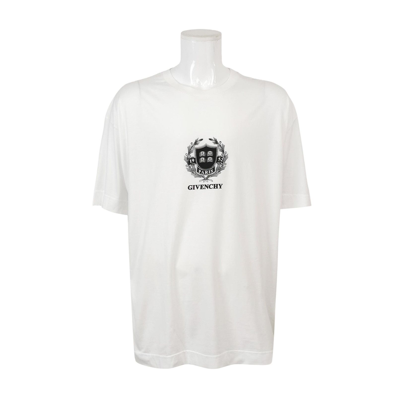 Givenchy Givenchy Crest Logo Cotton T-Shirt XXL Size US XXL / EU 58 / 5 - 1 Thumbnail