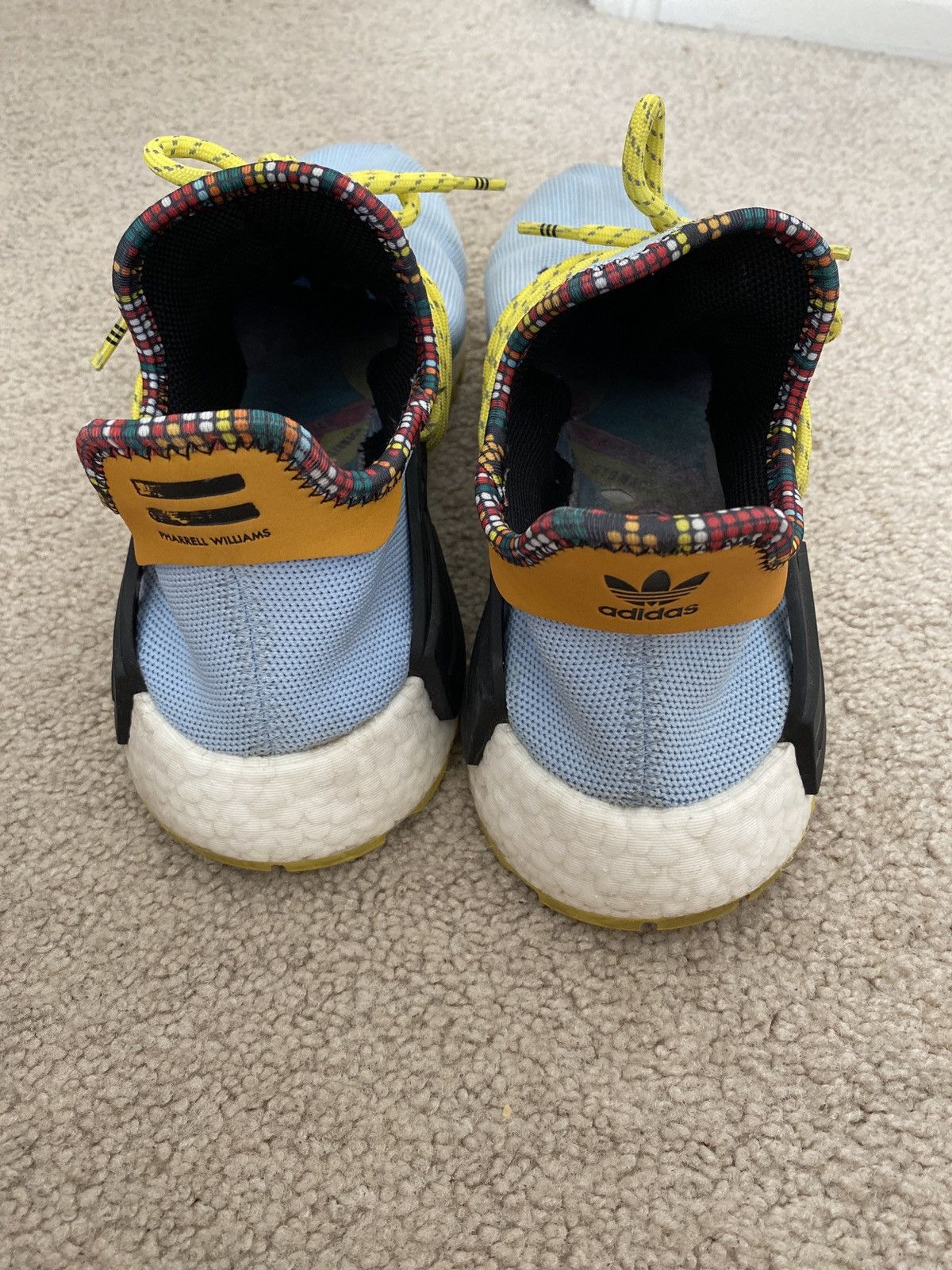 Adidas × Pharrell Pharrell x Adidas Adidas Human Race NMD Inspiration Sky Blue Size US 9.5 / EU 42-43 - 7 Thumbnail