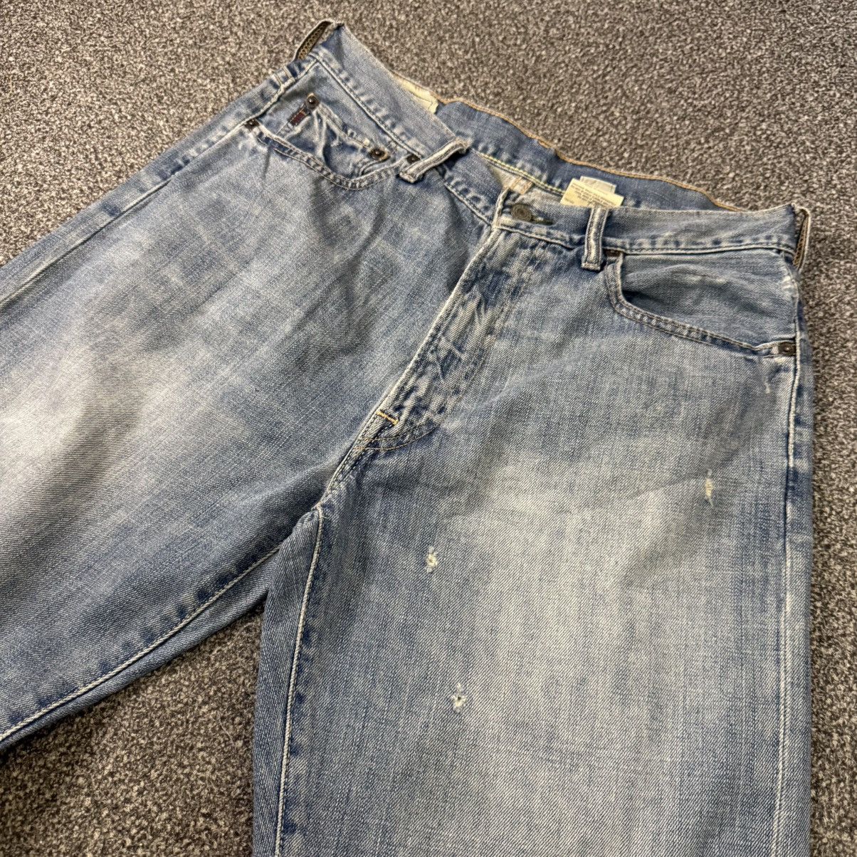 Abercrombie & Fitch 90s Boot Baggy Light Wash Denim W32 L32 Size US 32 / EU 48 - 3 Thumbnail
