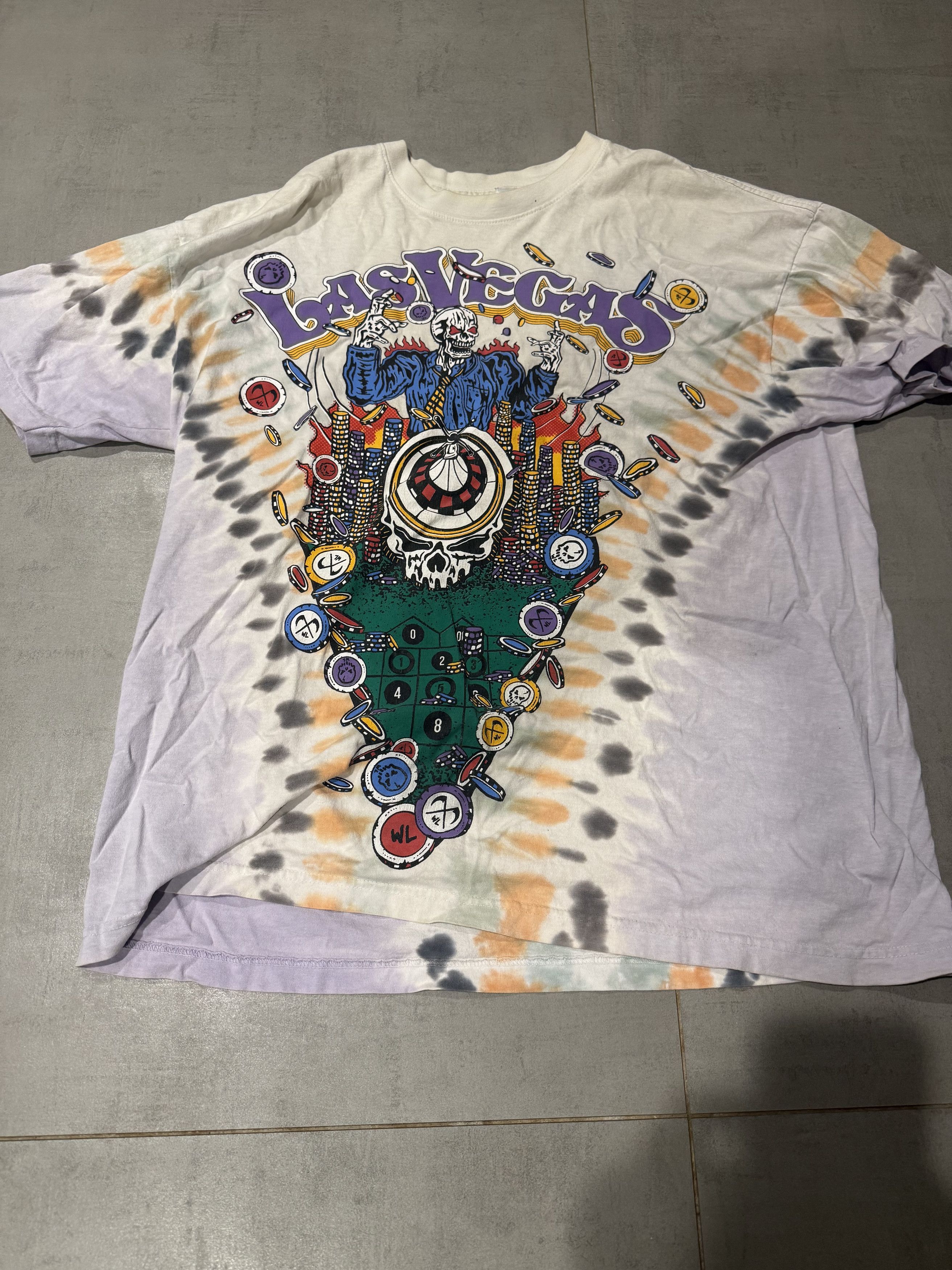 Warren Lotas Roulette Tie Dye T-shirt Size US XL / EU 56 / 4 - 1 Thumbnail
