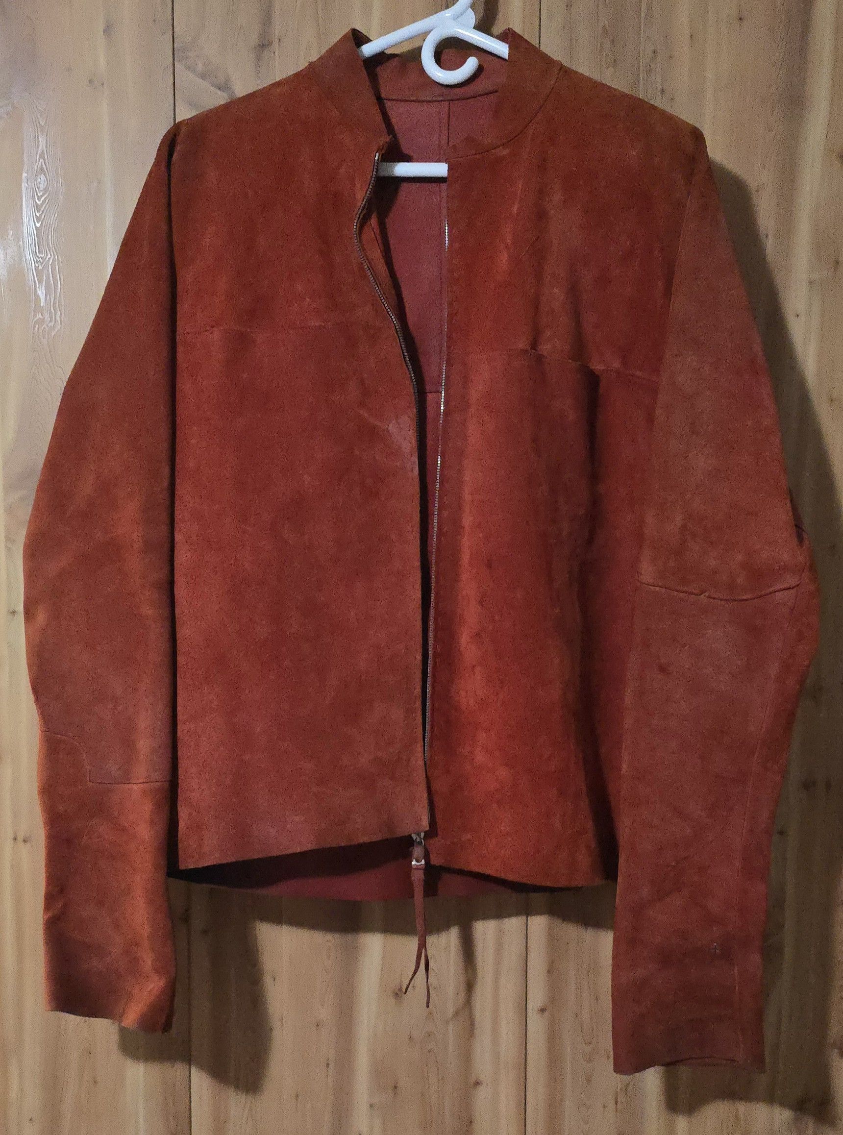 Ma+ Reverse Camel Leather Jacket Size US L / EU 52-54 / 3 - 2 Thumbnail