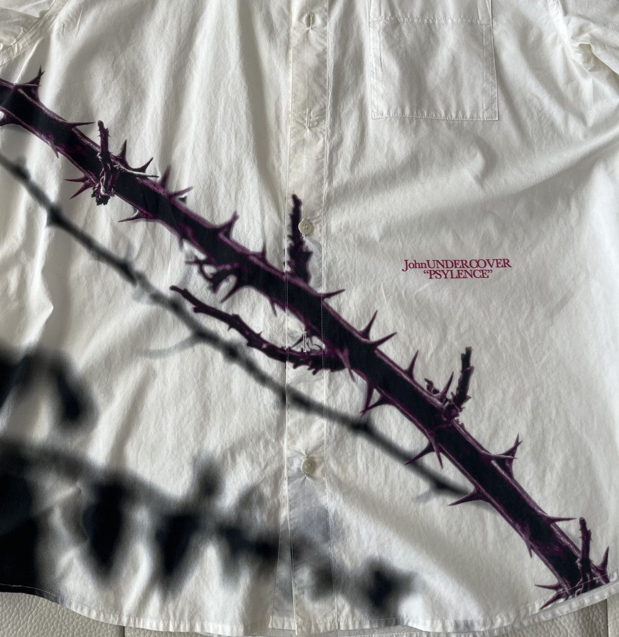 John Undercover × Undercover John Undercover “Psylence” Button-Up Shirt Size US M / EU 48-50 / 2 - 3 Thumbnail