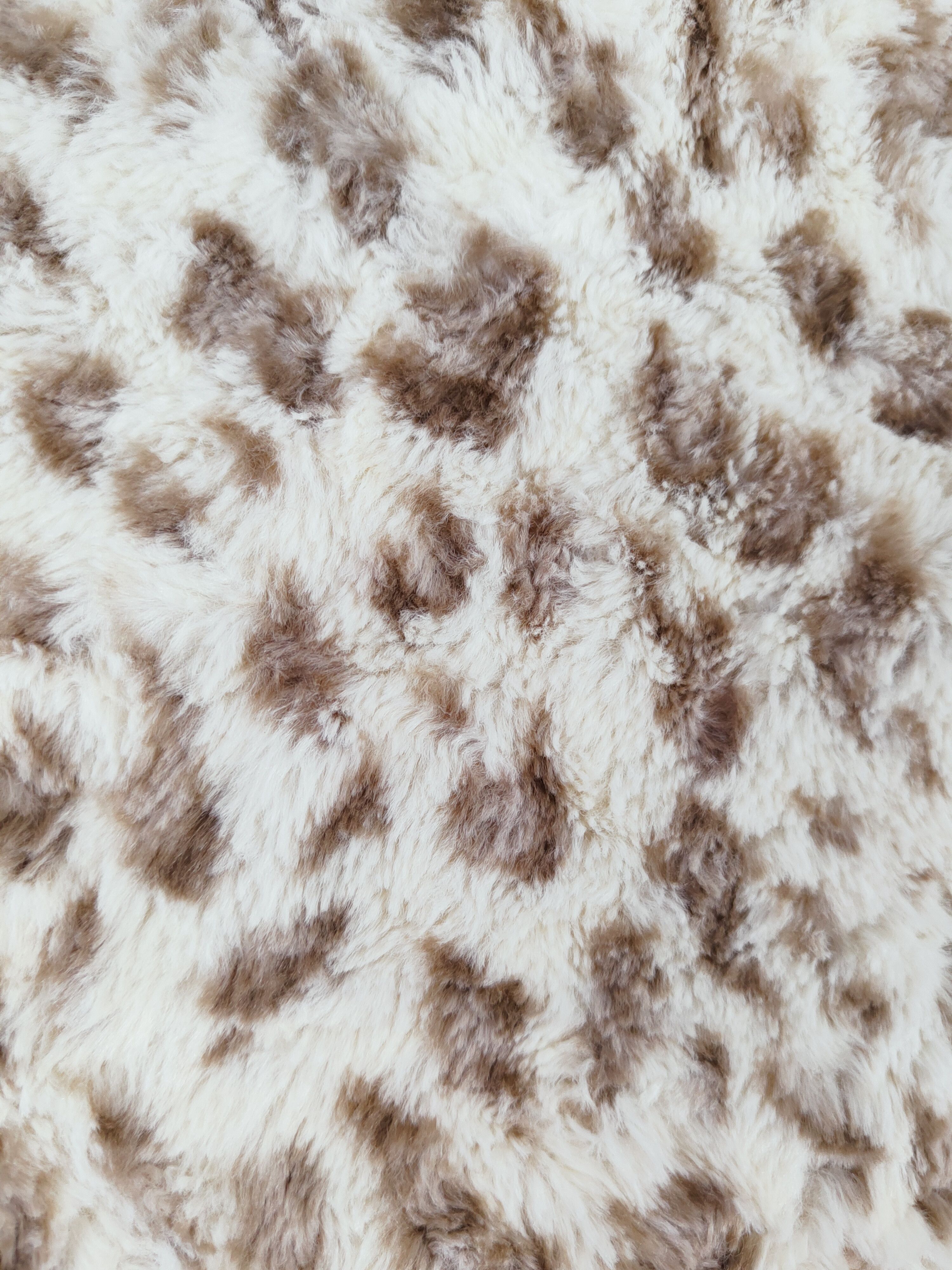 Japanese Brand × Vintage Earth Music & Ecology Cream Leopard Fur Mohair Cardigan Size S / US 4 / IT 40 - 10 Thumbnail