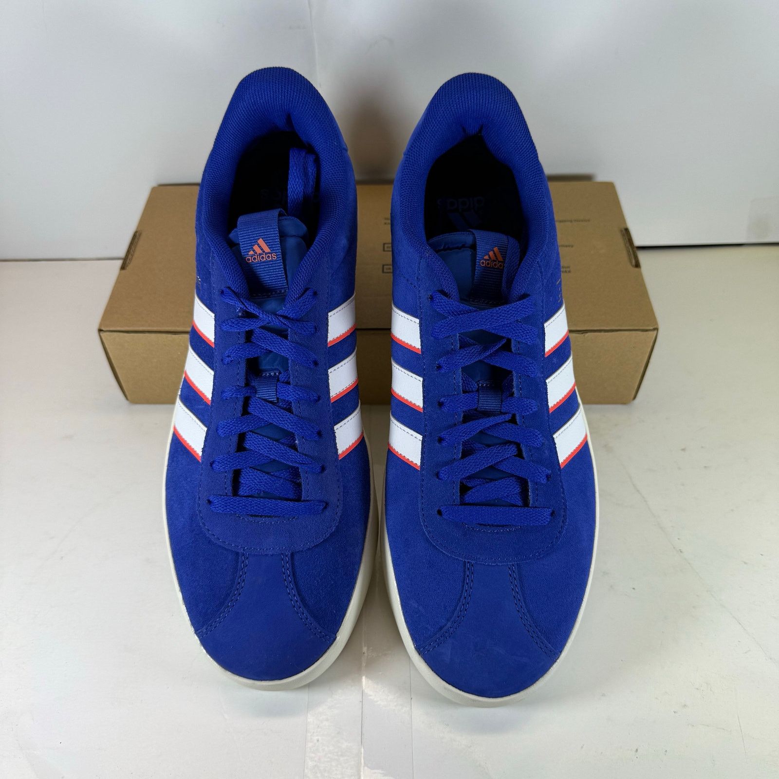Adidas Adidas VL Court 3.0 Blue/White Size 10 Men Size US 10 / EU 43 - 4 Thumbnail