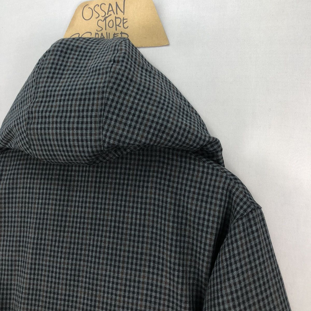 Takeo Kikuchi The Shop TK Checkered Gorpcore Hoodie Puffer Jacket Size US L / EU 52-54 / 3 - 13 Thumbnail