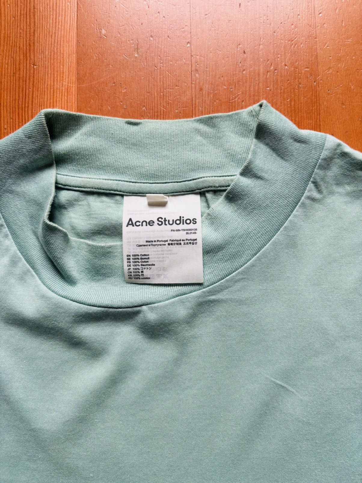 Acne Studios Acne Studios Mock Neck T-Shirt Size US L / EU 52-54 / 3 - 3 Thumbnail