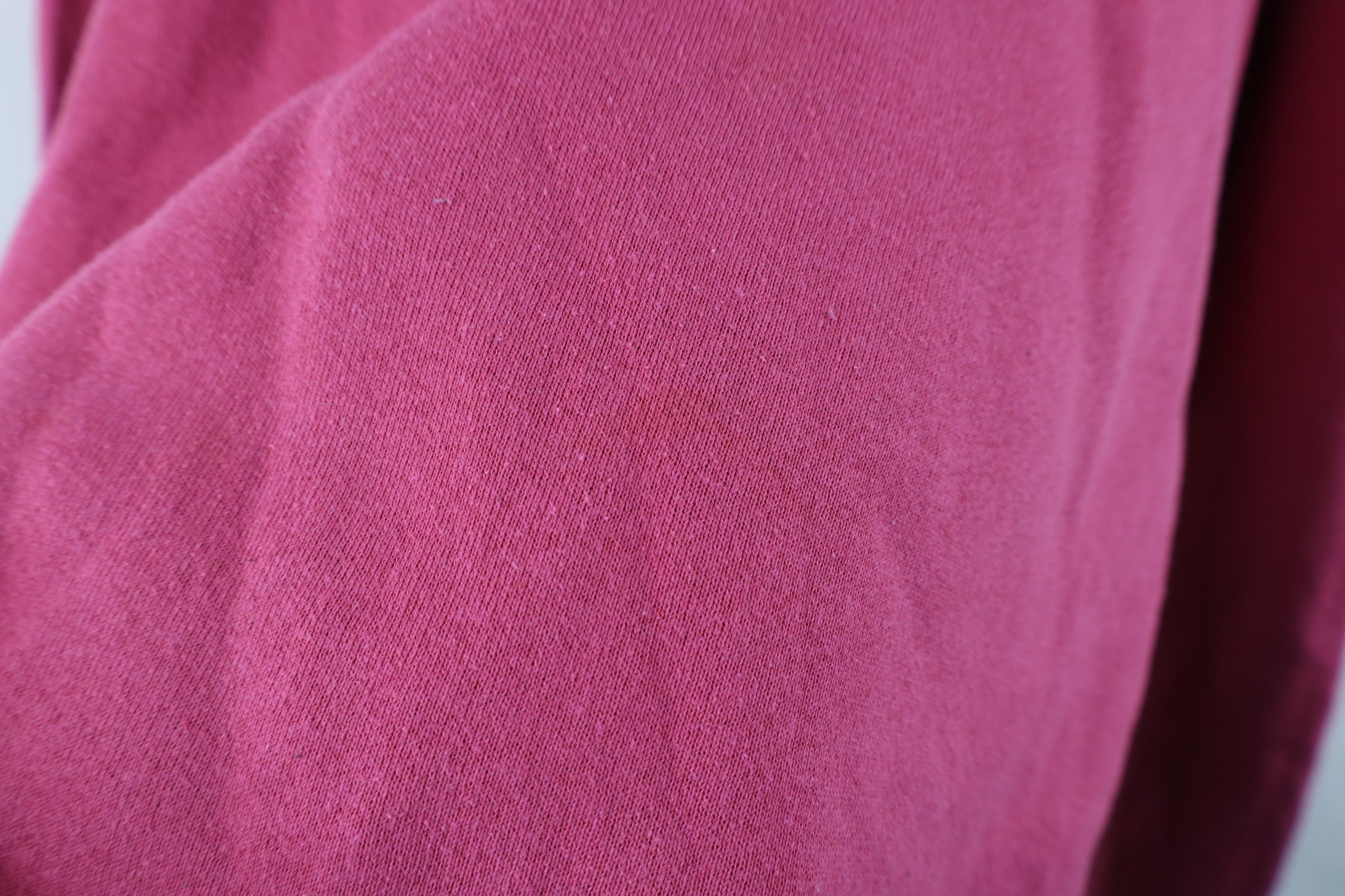 Vintage Vintage 90s Streetwear Crewneck Sweatshirt Pink USA Size XL / US 12-14 / IT 48-50 - 4 Thumbnail