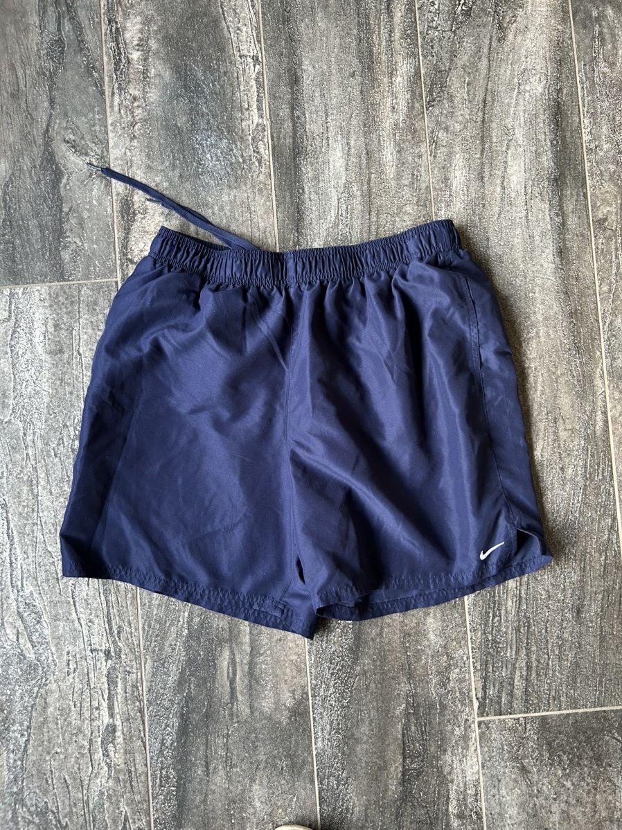 Nike Nike Vintage Travis Scott Style Navy Athletic Shorts Size US 34 / EU 50 - 1 Thumbnail
