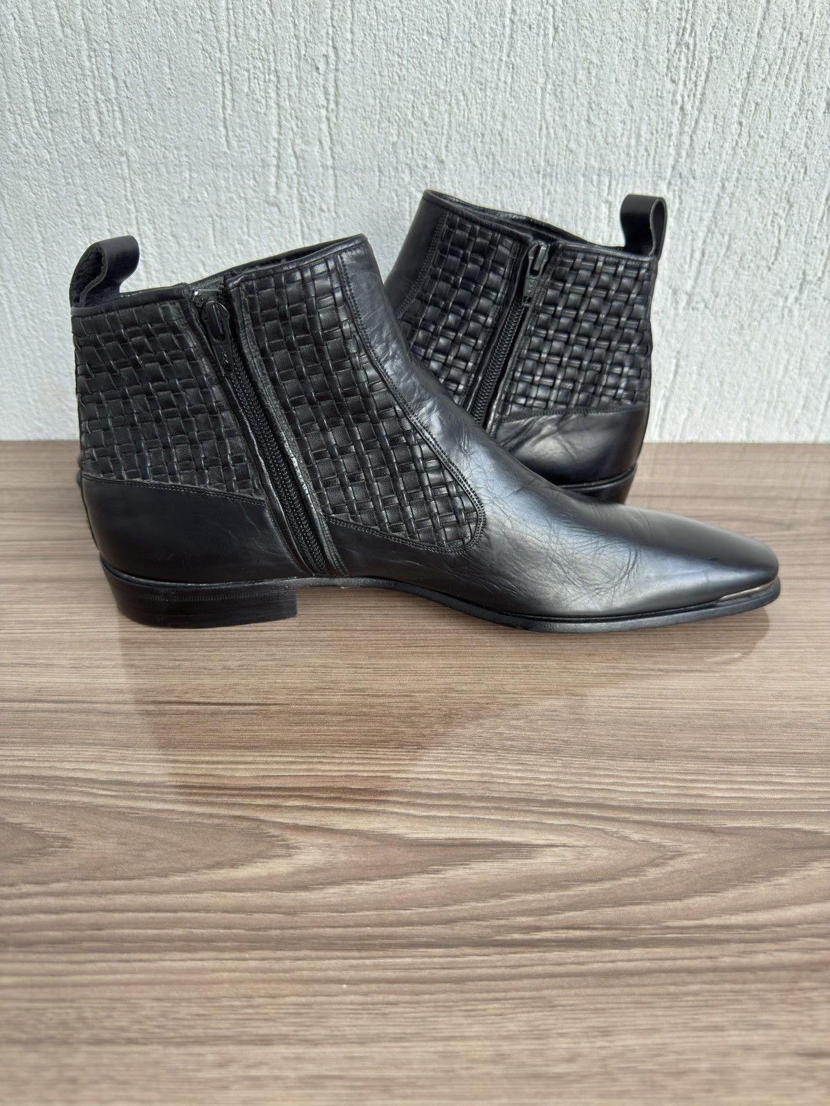 Versace Versace⚫️🔥Chelsea boots alternative of wyatt by saint laurent Size US 8.5 / EU 41-42 - 9 Thumbnail