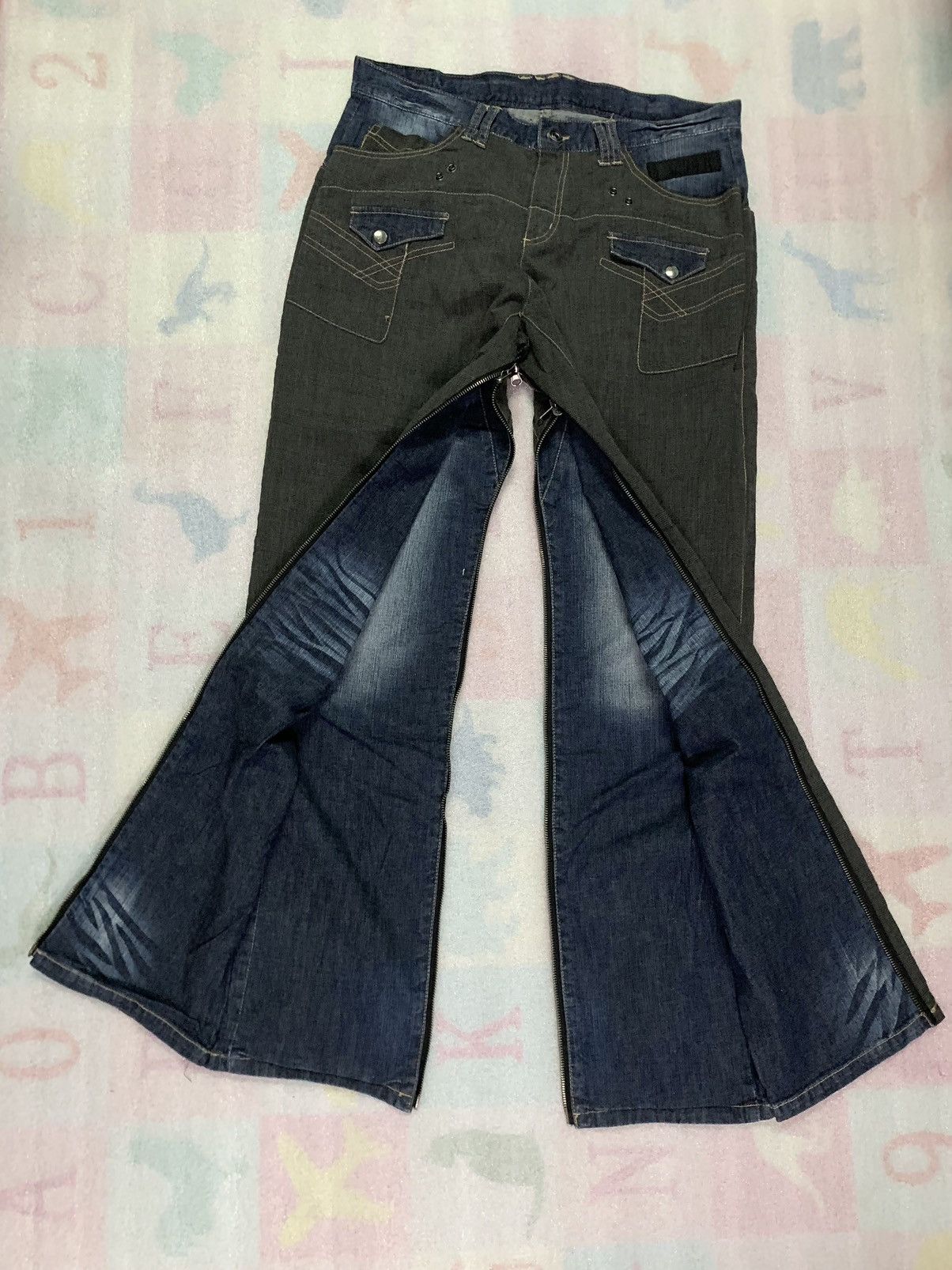 Japanese Brand × PPFM PPFM Anarchy Denim Reversible Size US 34 / EU 50 - 7 Thumbnail
