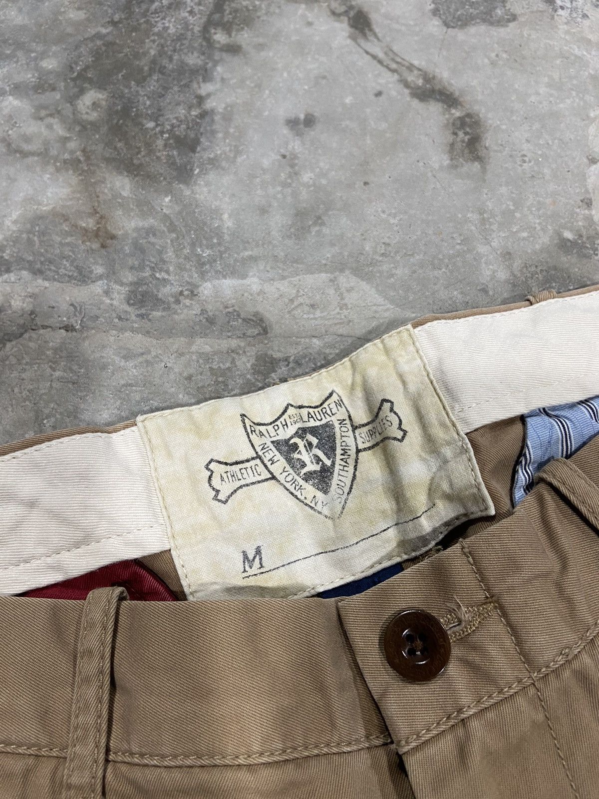 Polo Ralph Lauren Vintage Polo PRL RL Ralph Lauren Crazy Design Pants Size US 34 / EU 50 - 4 Thumbnail