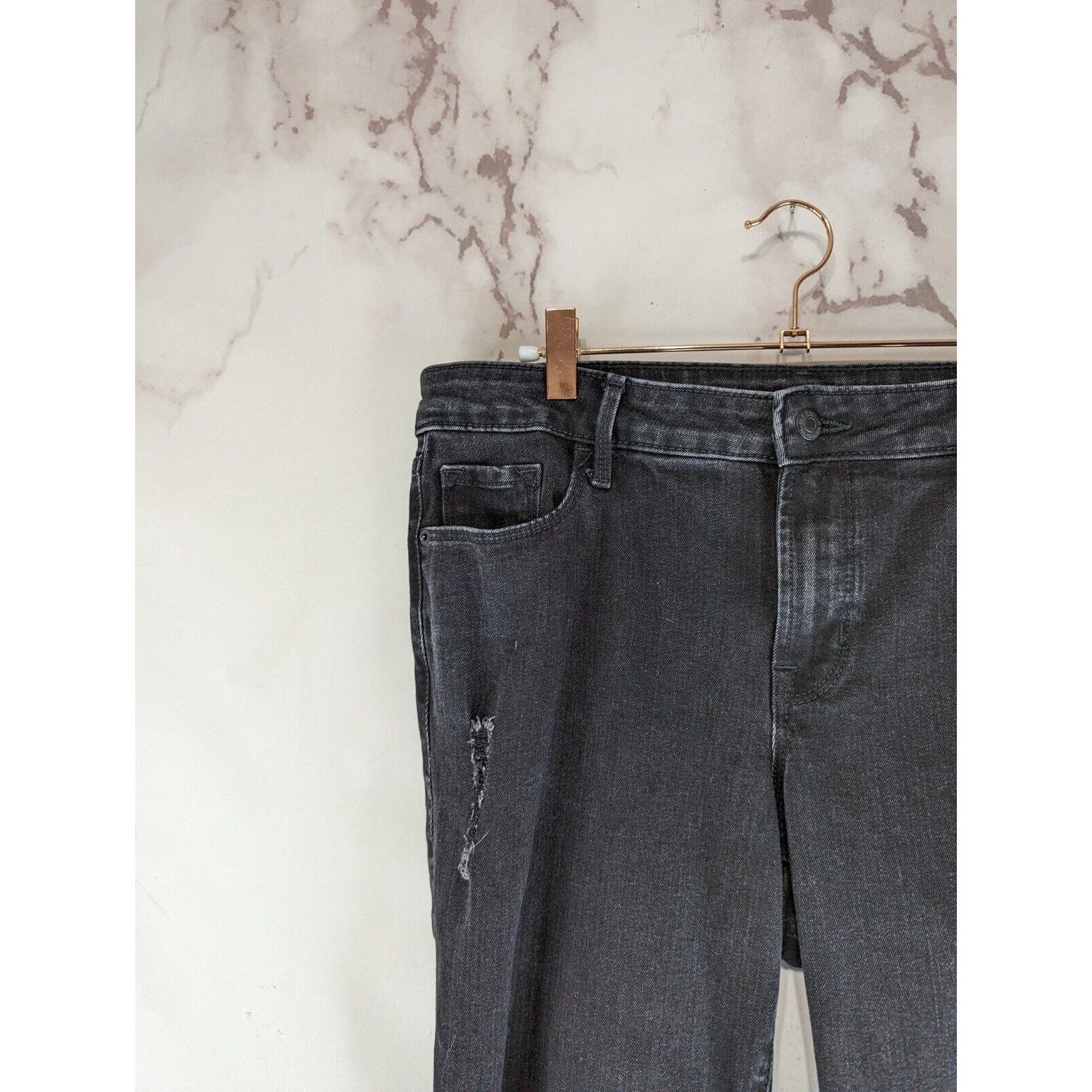 Old Navy Old Navy Jeans Womens 10 X 28 Mid Skinny Denim Distressed Size 32" / US 10 / IT 46 - 2 Thumbnail