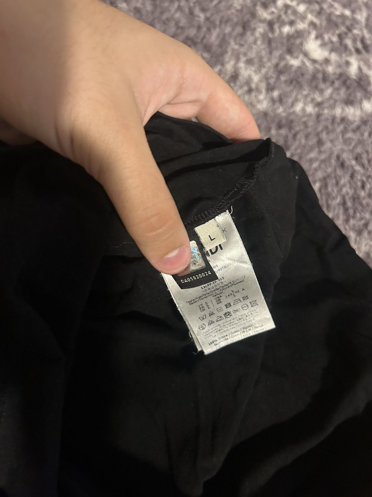 Fendi Fendi T shirt Size US L / EU 52-54 / 3 - 5 Thumbnail