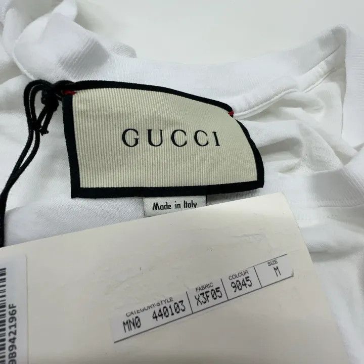 Gucci Gucci Gucci Vintage Logo Short Sleeve T-Shirt -2506 Size US M / EU 48-50 / 2 - 1 Thumbnail
