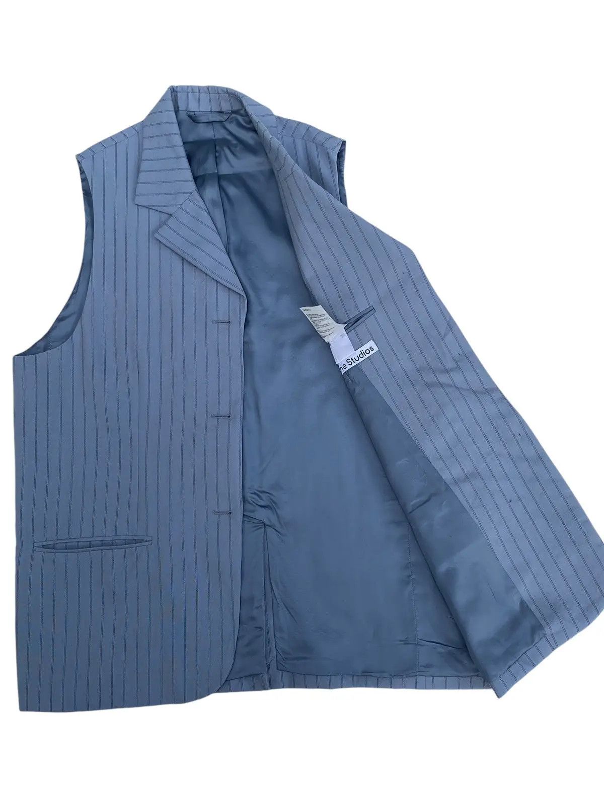 Acne Studios Acne Studios Blue Suit Blazer Size US L / EU 52-54 / 3 - 2 Thumbnail