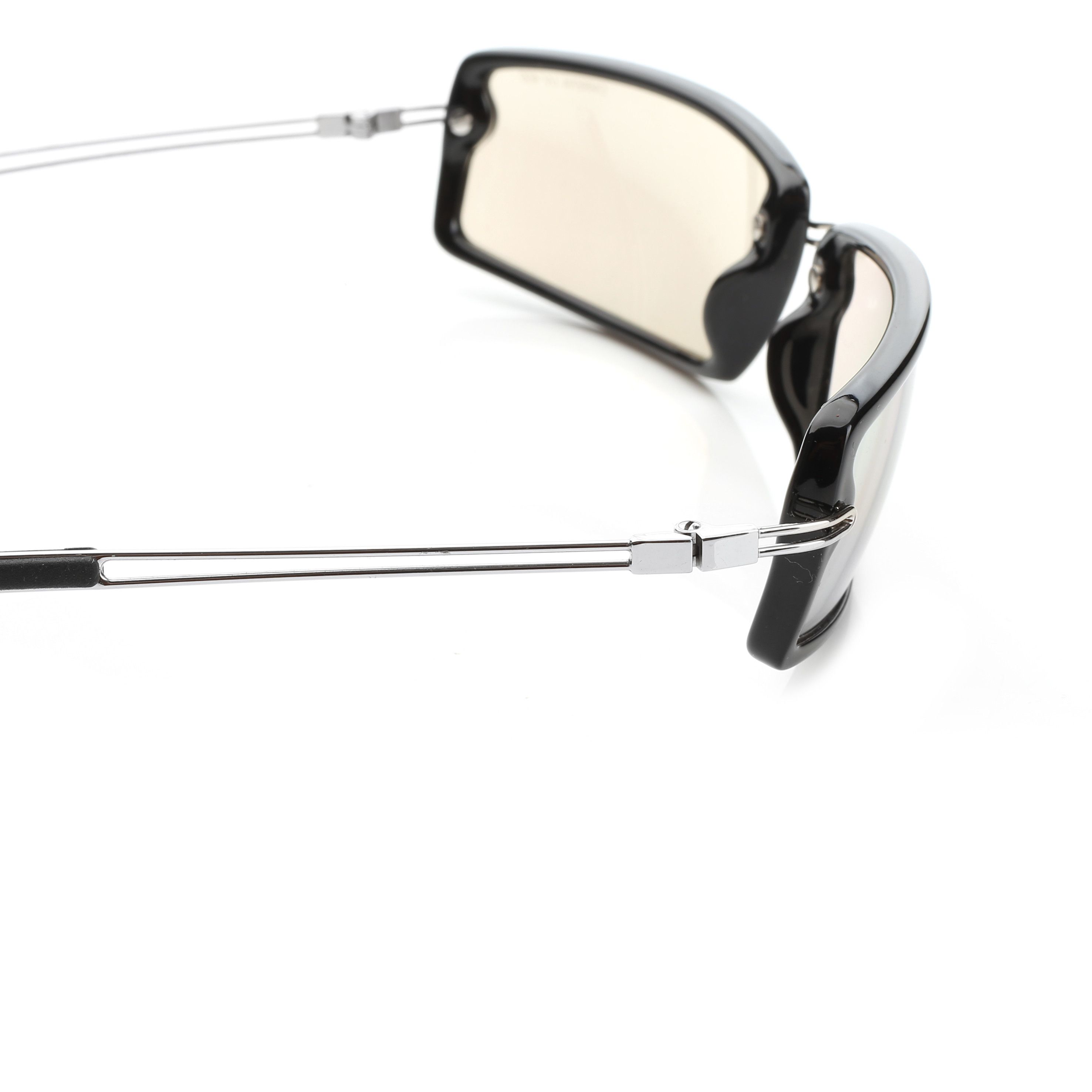 Carrera × Vintage Carrera '90s Black Sunglasses with Silver Details Size ONE SIZE - 2 Thumbnail