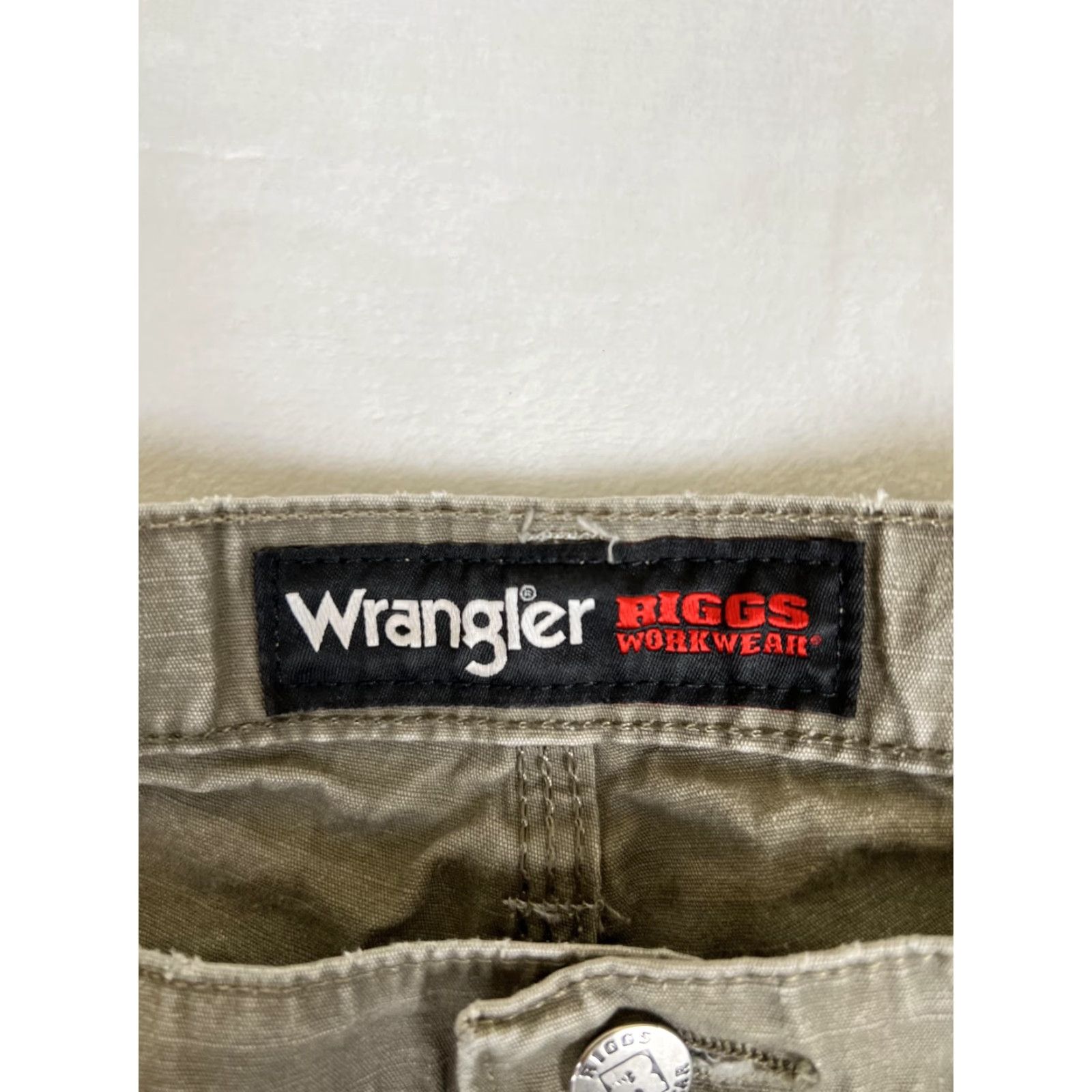 Wrangler Wrangler Riggs Workwear Pants Mens 40x30 Green Carpenter Utility Ripstop Cotton Size US 40 / EU 56 - 4 Thumbnail