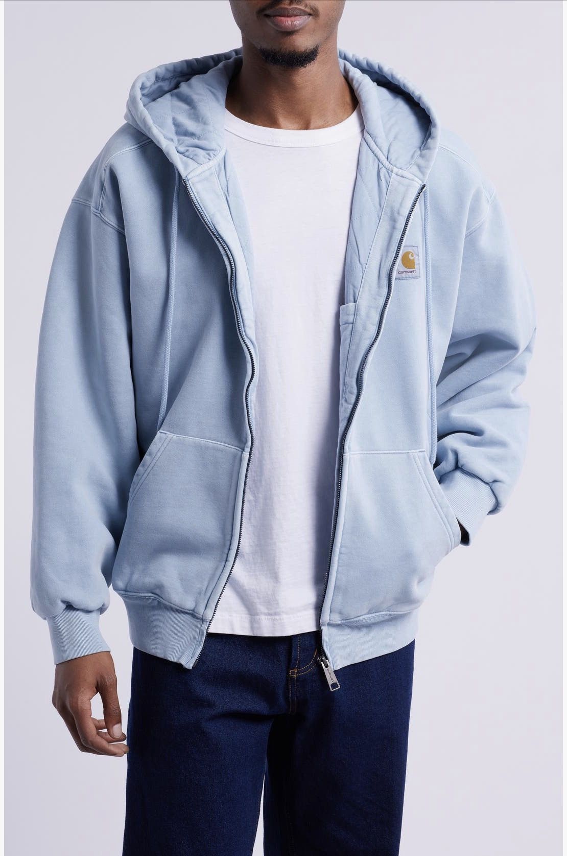 Carhartt Wip Carhartt Work in Progress Hooded Vista Jacket in Dusty Ice Size US L / EU 52-54 / 3 - 1 Thumbnail