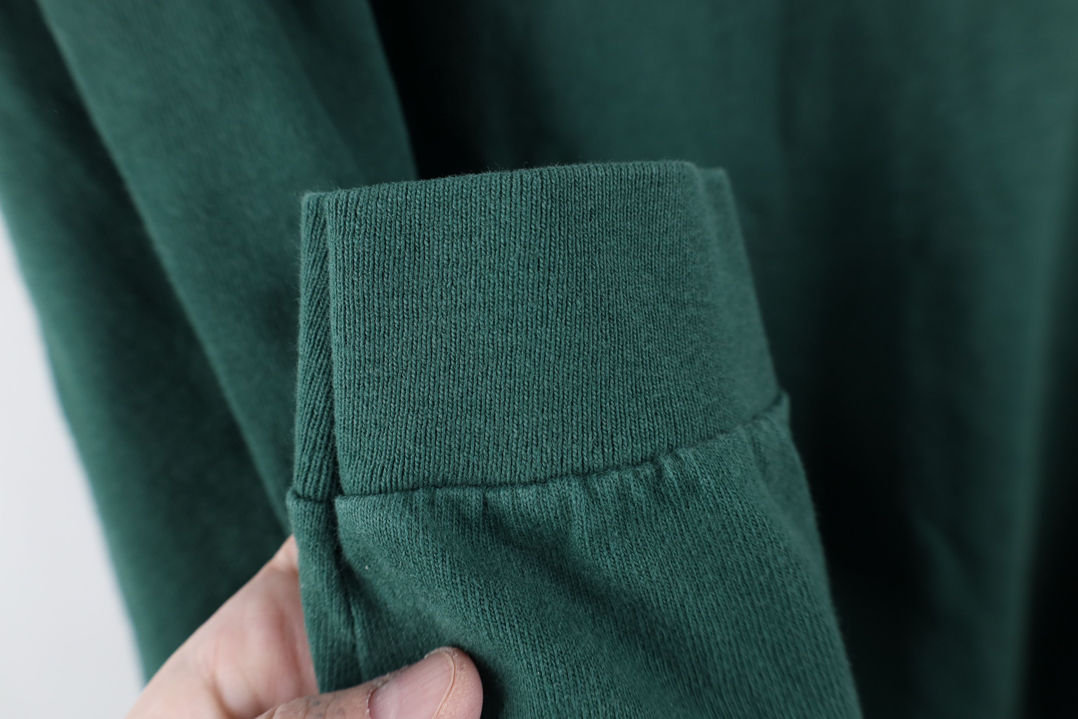 Vintage Vintage 90s Streetwear Mock Neck Long Sleeve T-Shirt Cotton Size US L / EU 52-54 / 3 - 6 Thumbnail