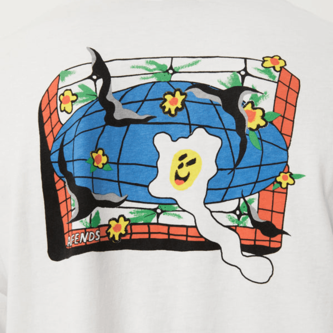 Afends BNWT Afends - Globe - Recycled Long Sleeve Tee - Size Medium Size US M / EU 48-50 / 2 - 15 Thumbnail