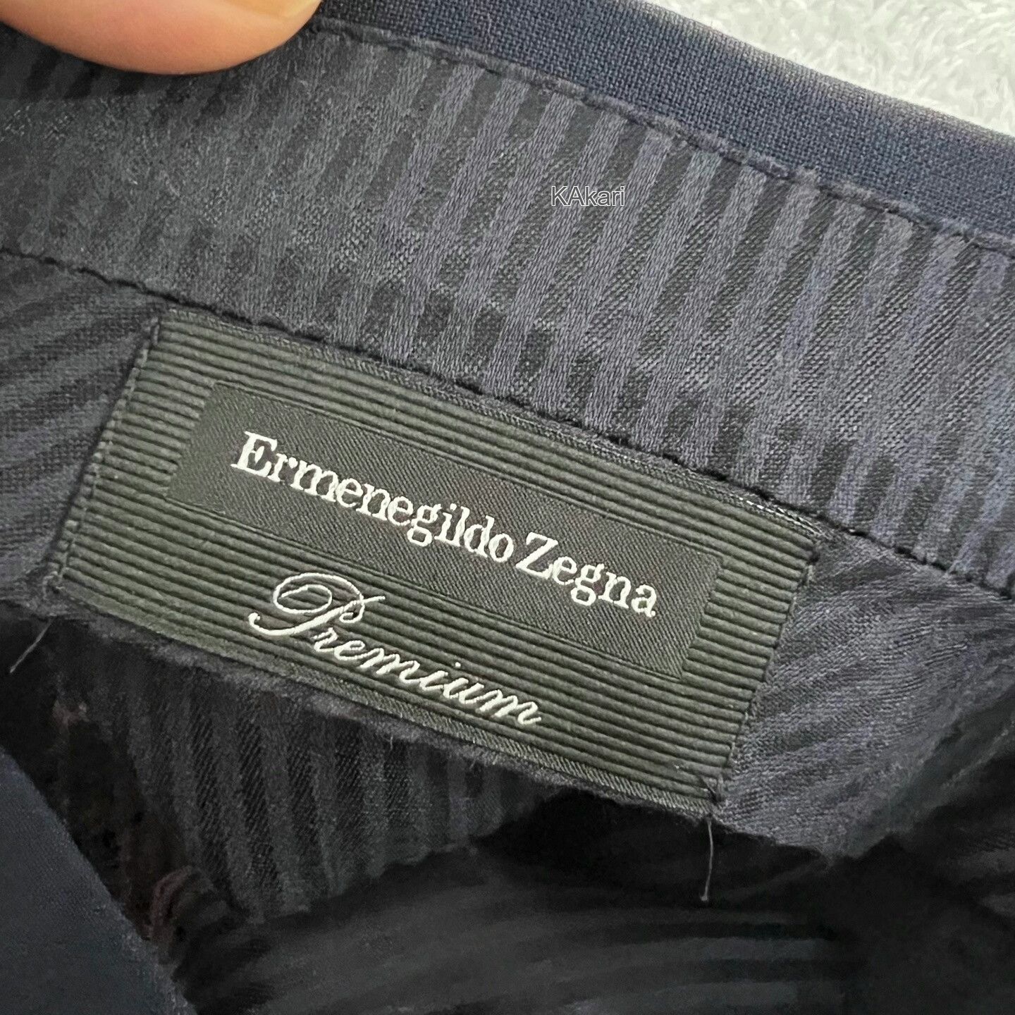 Ermenegildo Zegna Zegna Dark Blue Trousers Size 56 Size US 40 / EU 56 - 4 Thumbnail
