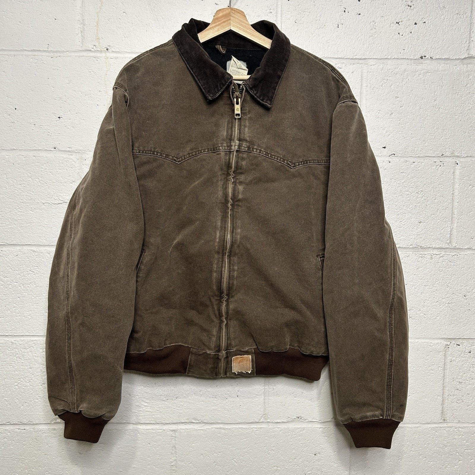Carhartt × Vintage Brown Detroit Carhartt Jacket Vintage J146 CHT