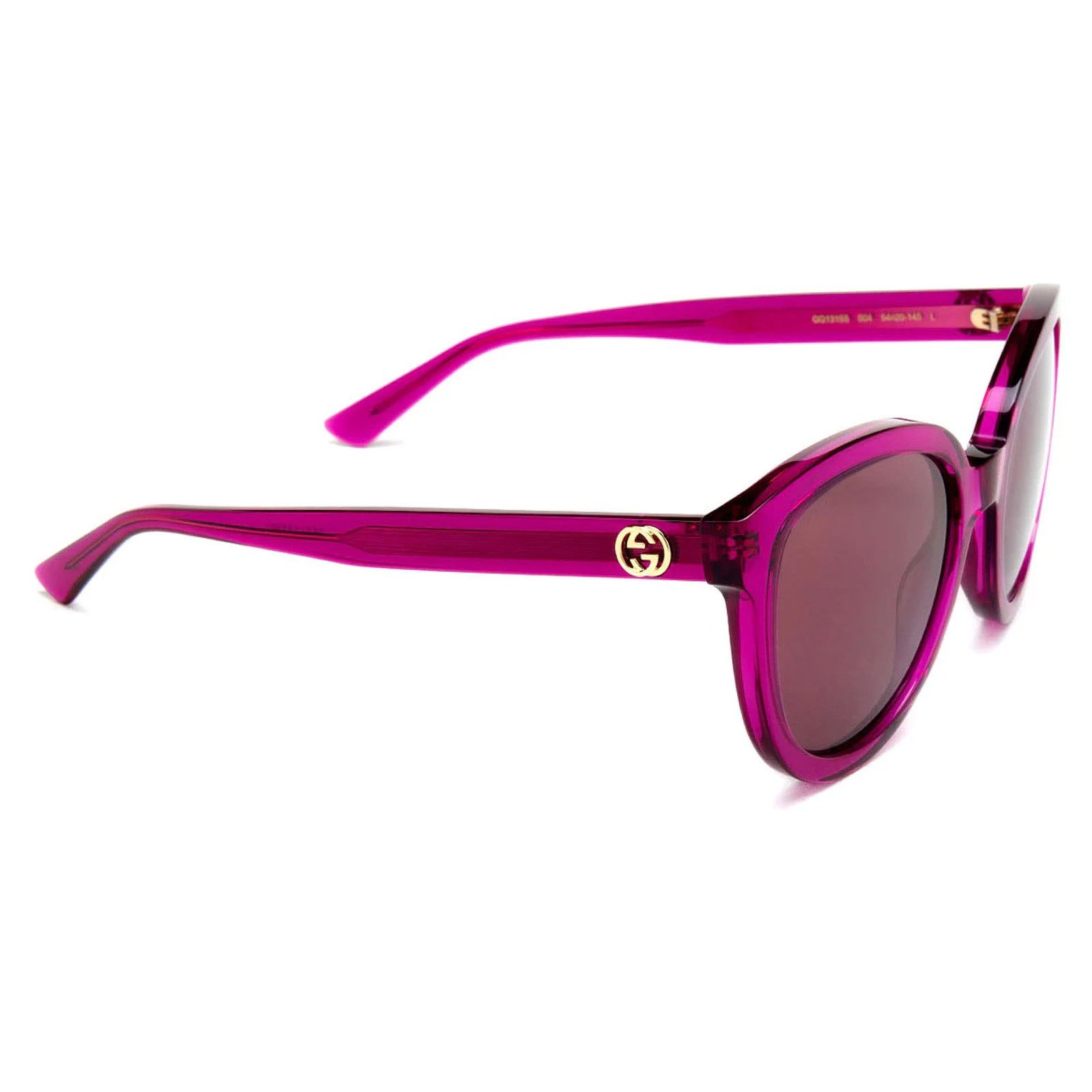Gucci Gucci Sunglasses GG1315S 004 Fuchsia/Burgundy Mirror Women Size ONE SIZE - 3 Thumbnail