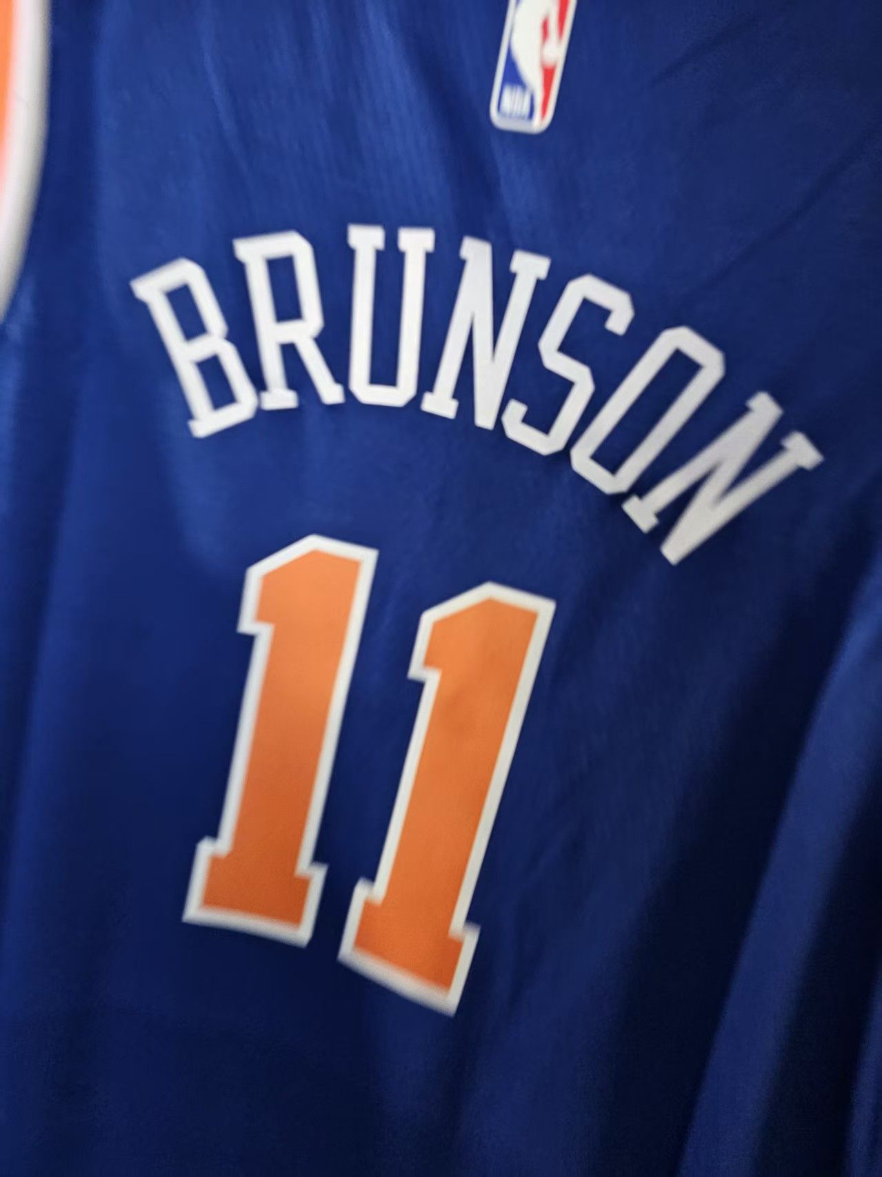 NBA New York Knicks #11 Jalen Brunson Jersey Blue Size US S / EU 44-46 / 1 - 4 Thumbnail