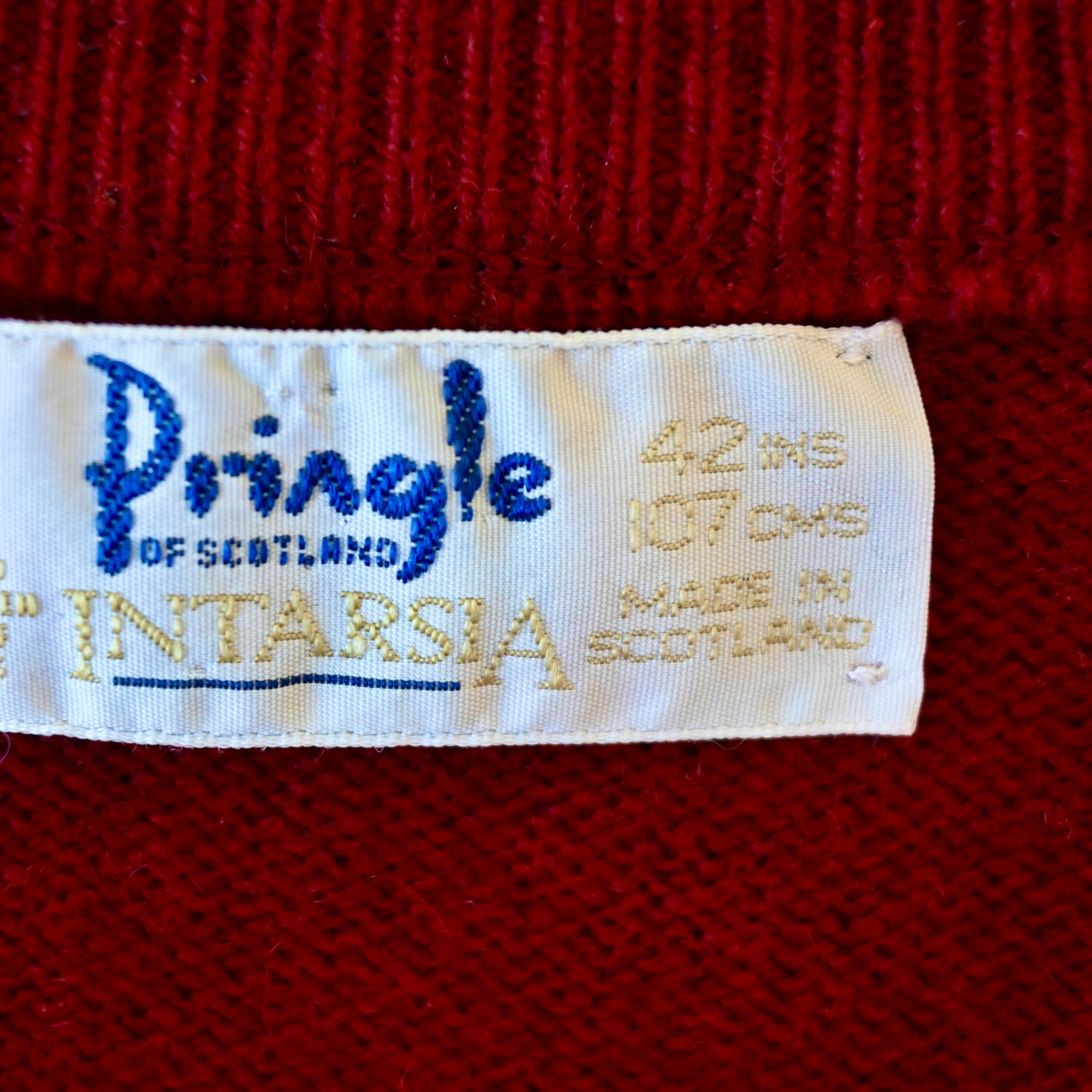 Pringle Of Scotland VTG 1990s Pringle pure cashmere sweater, made in Scotland Size US L / EU 52-54 / 3 - 10 Thumbnail