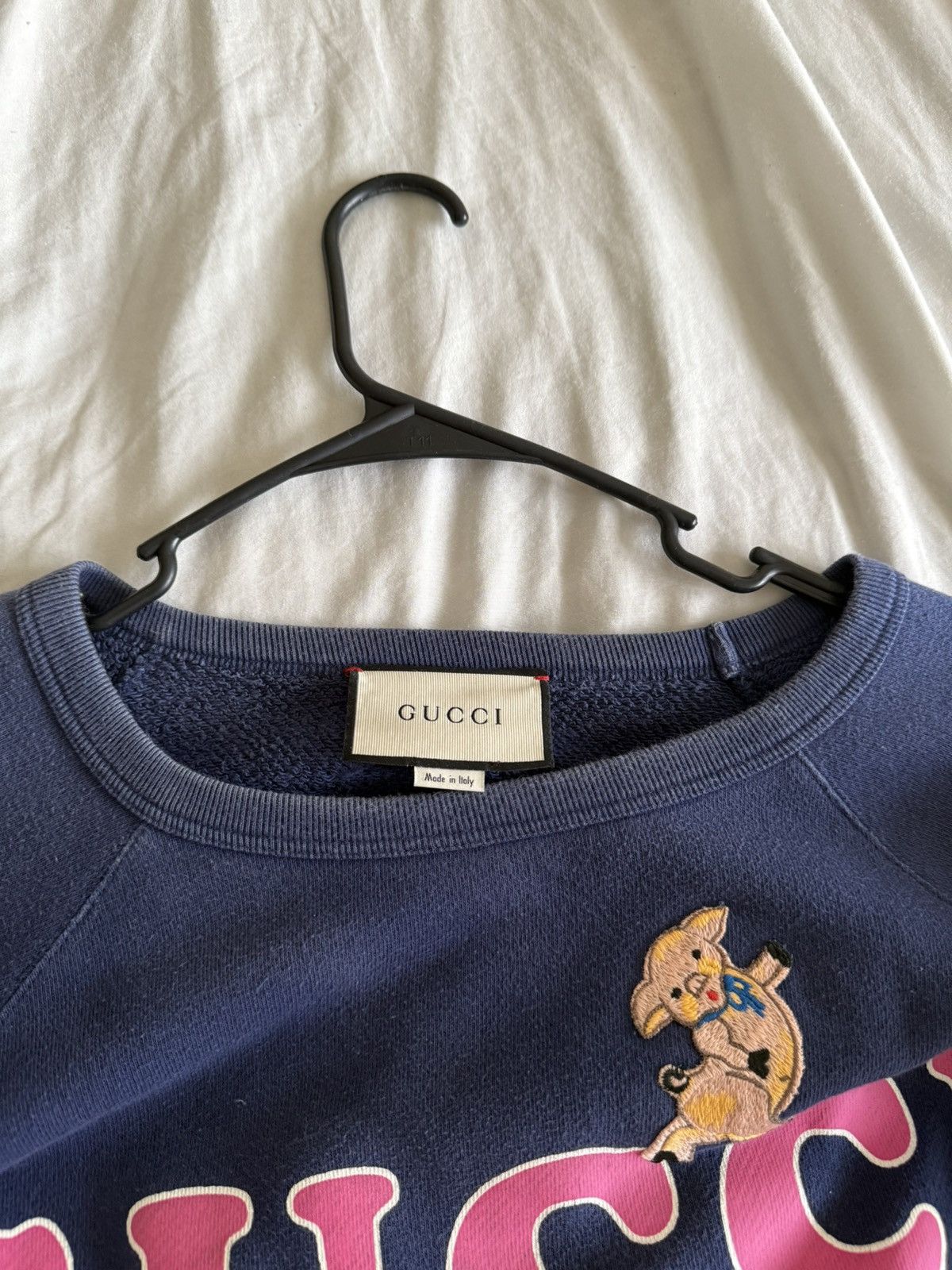 Gucci Gucci Pig Logo Sweatshirt Size US L / EU 52-54 / 3 - 6 Thumbnail