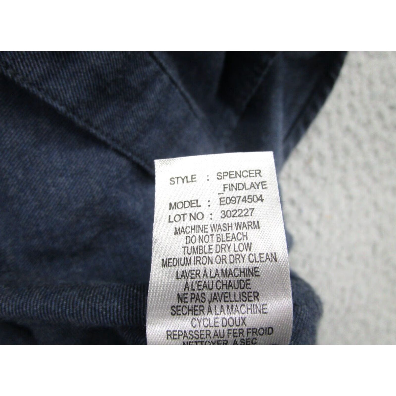 Theory Theory Button-Up Shirt Mens Small Blue Long Sleeve Casual Workwear Size US S / EU 44-46 / 1 - 7 Thumbnail