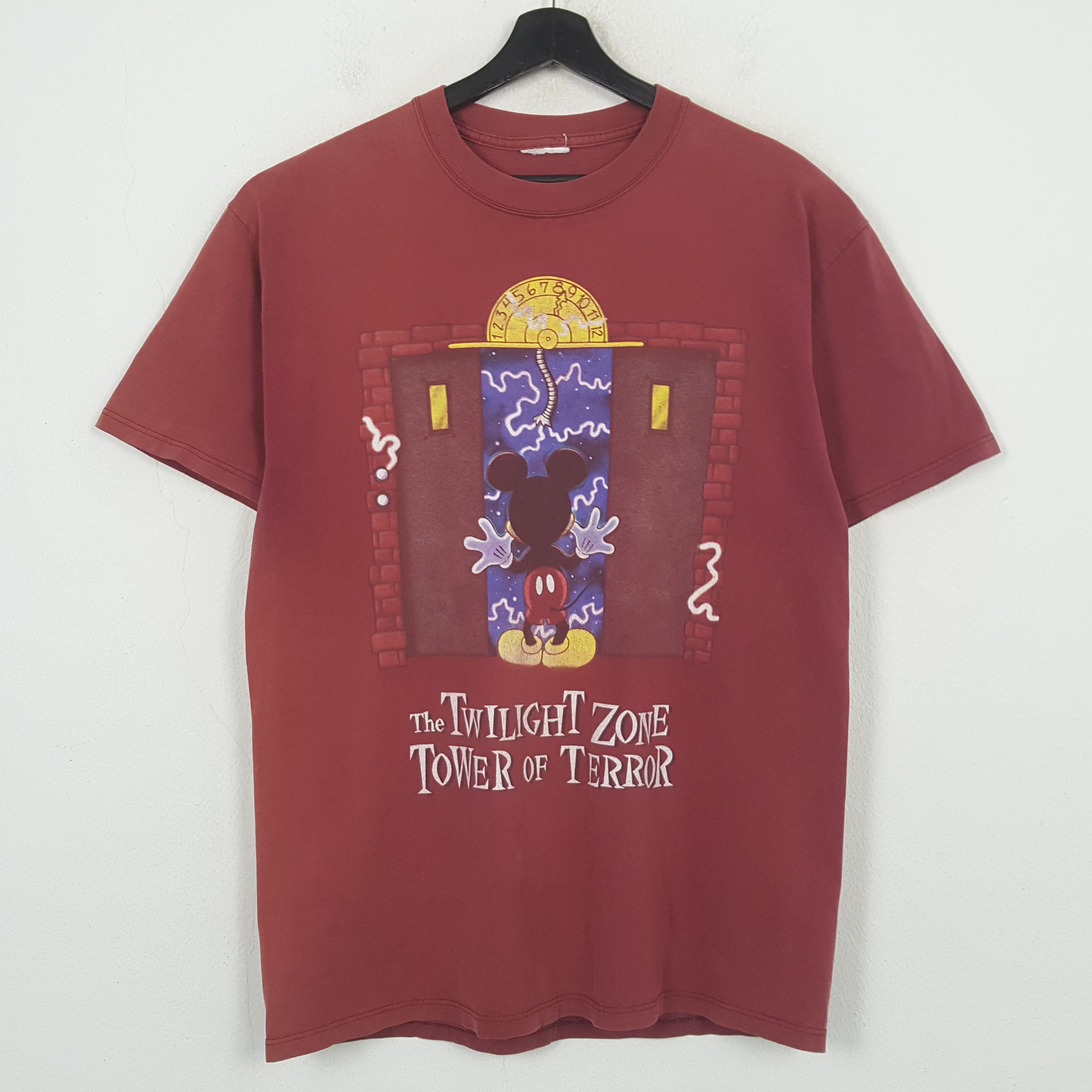 Disney Mickey Mouse Twilight Zone Tower Terror Tshirt C299N39 Size US L / EU 52-54 / 3 - 1 Thumbnail