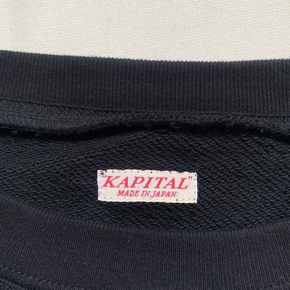 Kapital × Kapital Kountry KAPITAL SMILEY PATCH CREWNECK Size US XL / EU 56 / 4 - 5 Thumbnail