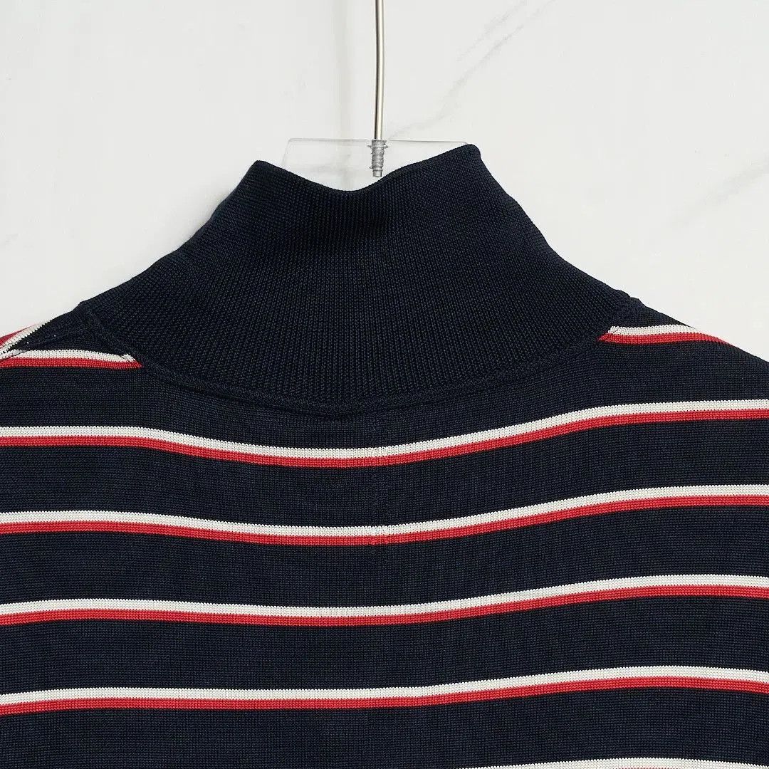 Saint Laurent Paris Saint Laurent Men's Striped Turtleneck Sweater. Size US M / EU 48-50 / 2 - 6 Thumbnail