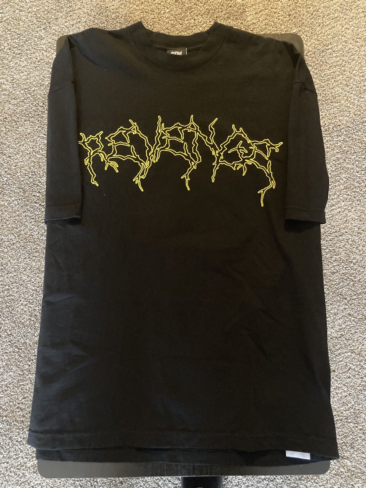 Other Revenge X Zillakami Cerberus Lightning Tee Black/Yellow Size US XL / EU 56 / 4 - 1 Thumbnail