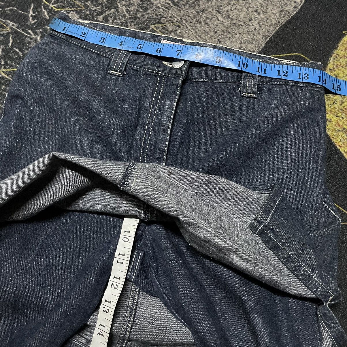 Designer × Miss Sixty 💥- Miss Sixty Selvedge Strechy Jeans With Skirt Size 28" / US 6 / IT 42 - 7 Thumbnail