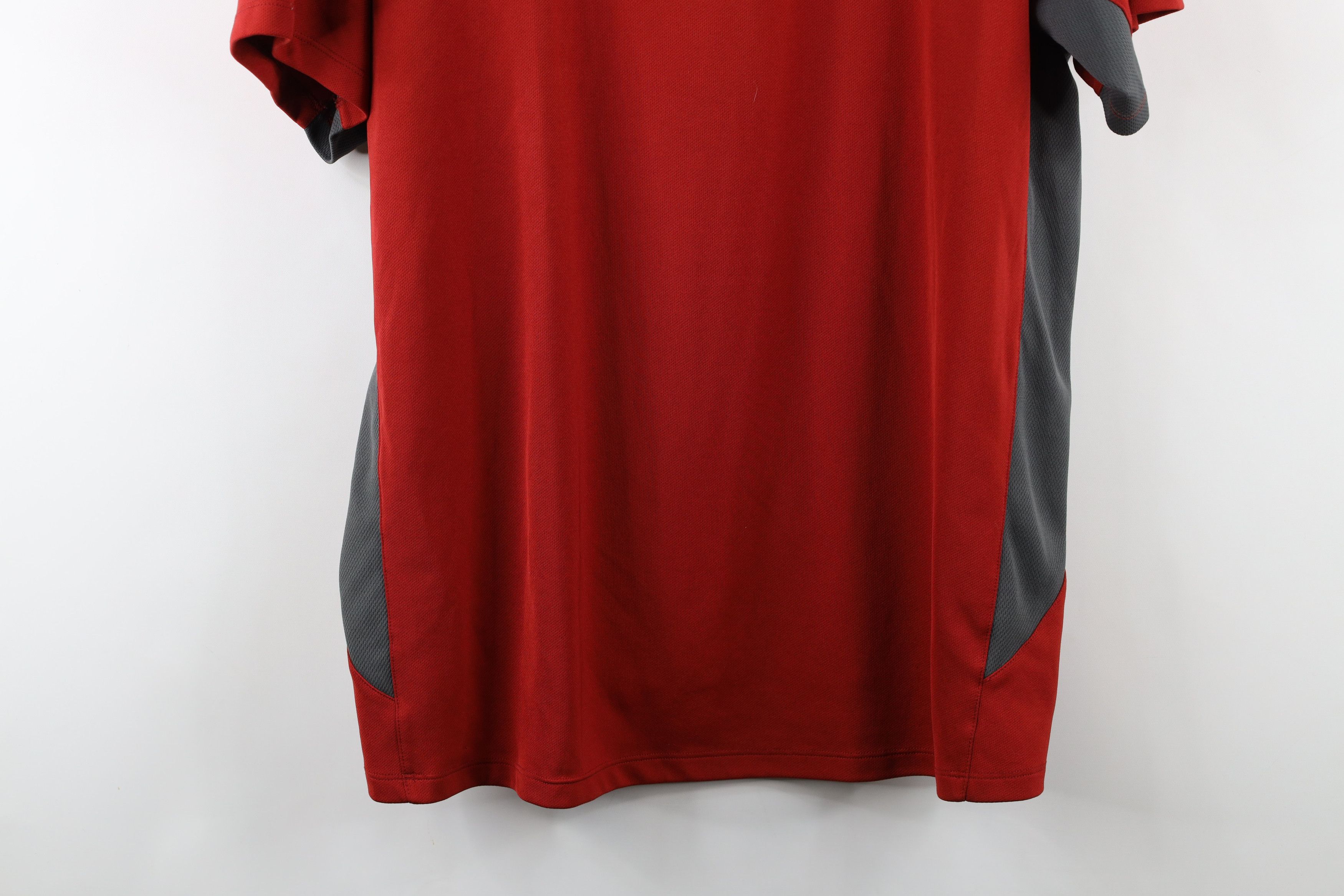 The North Face × Vintage Vintage The North Face Collared Knit Golf Polo Shirt Red Size US XL / EU 56 / 4 - 15 Thumbnail