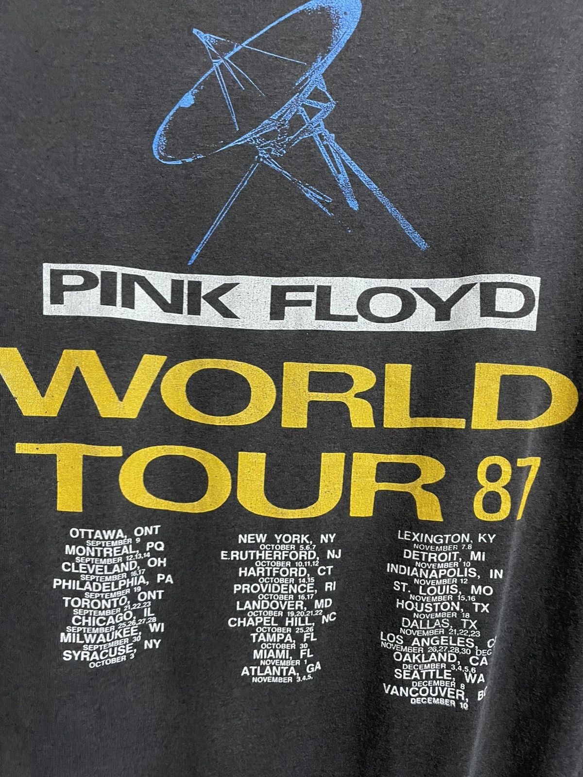 Band Tees × Vintage T shirt Pink Floyd tour vintage Size US L / EU 52-54 / 3 - 6 Thumbnail