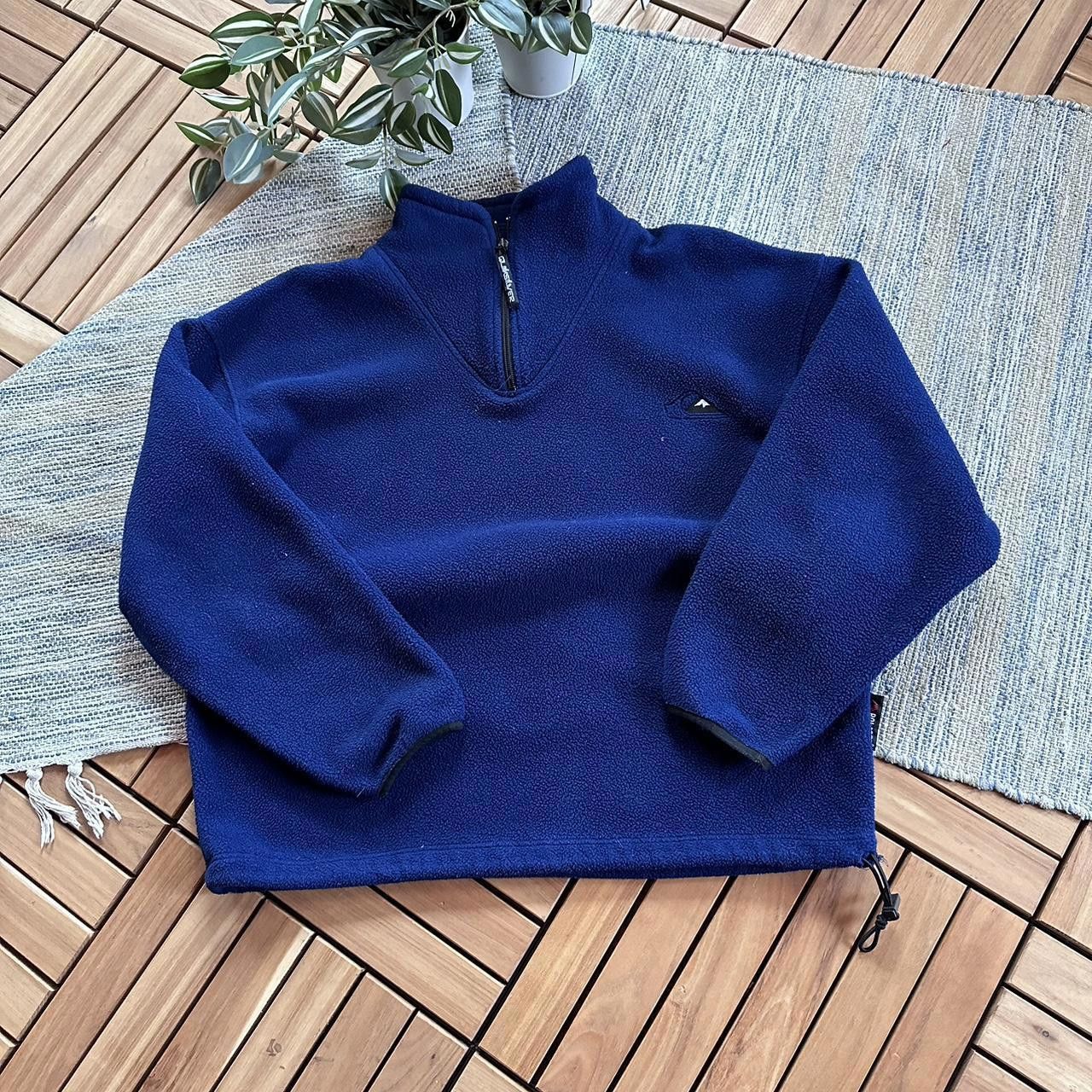 Quiksilver Vintage Y2K Quiksilver Surfwear Fleece Half Zip Jacket Size US S / EU 44-46 / 1 - 1 Thumbnail