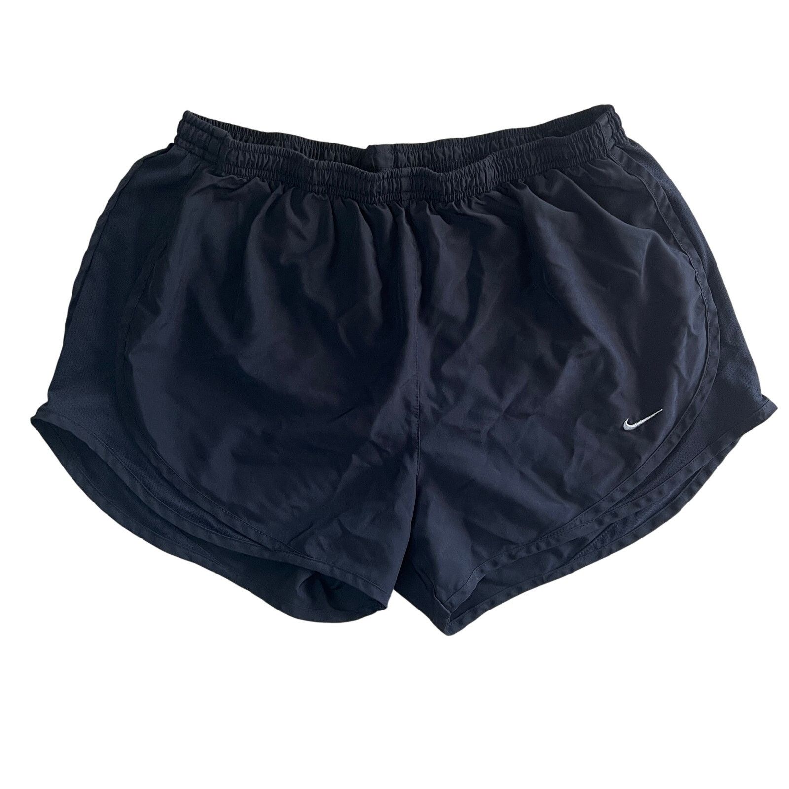 Nike Nike Dri-FIT Black Running Shorts Built-In Brief Women’s M Size 27" / US 4 / IT 40 - 1 Thumbnail