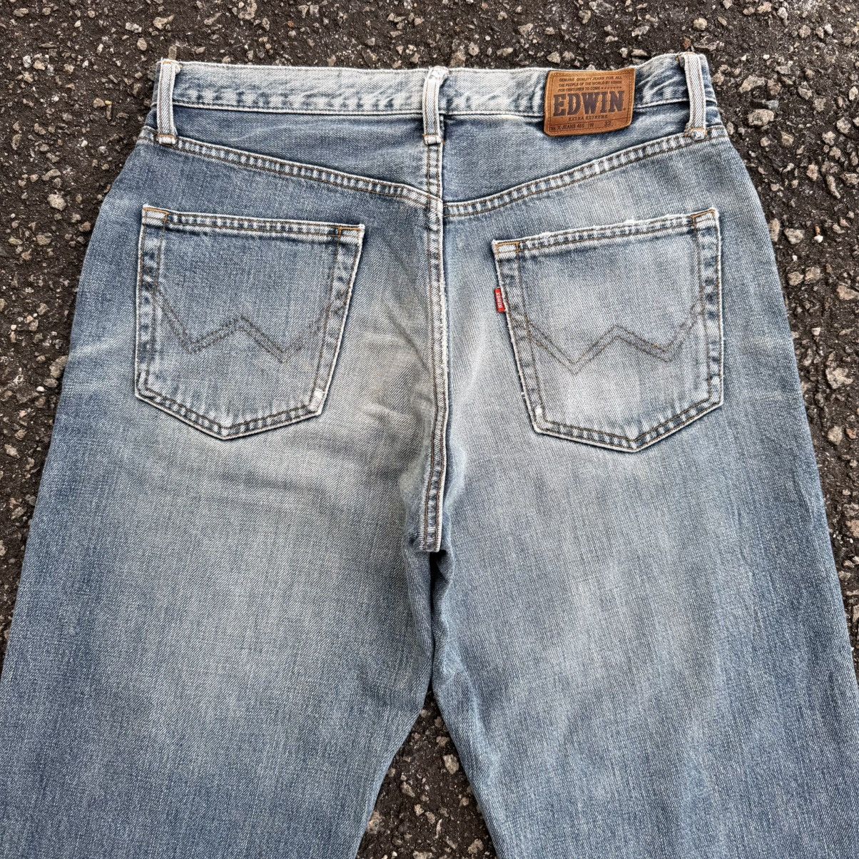 Edwin Vintage Edwin Faded Mud Washer Denim Jean Pants Size US 33 - 10 Thumbnail