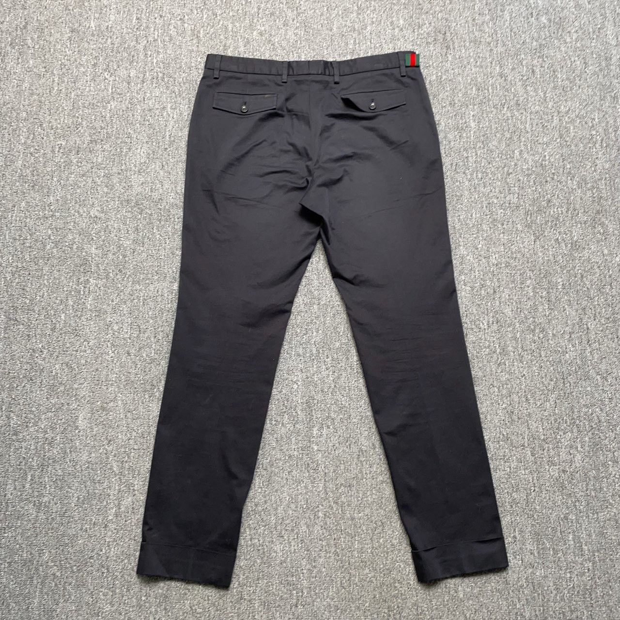 Gucci Gucci Little bee colorful stripe black casual pants 2501-Ne Size US 34 / EU 50 - 2 Thumbnail