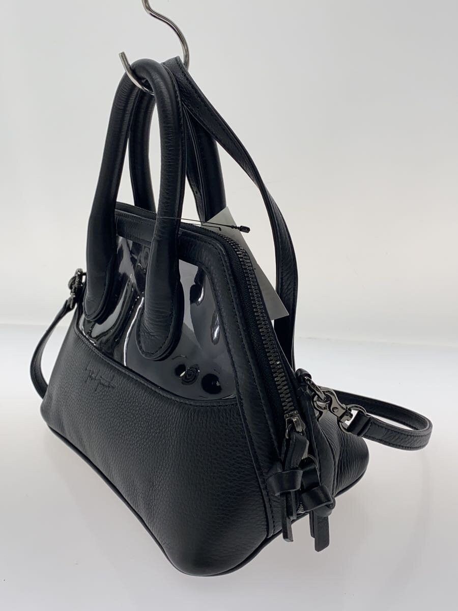 Yohji Yamamoto Clear Window Leather Shoulder Hand Bag Size ONE SIZE - 2 Thumbnail