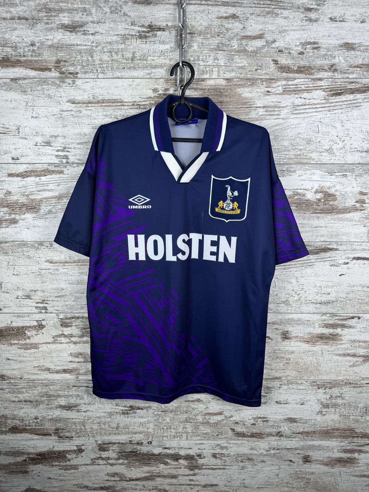 Umbro Vintage Umbro Tottenham Hotspur home T-shirt soccer jersey Size US M / EU 48-50 / 2 - 1 Thumbnail