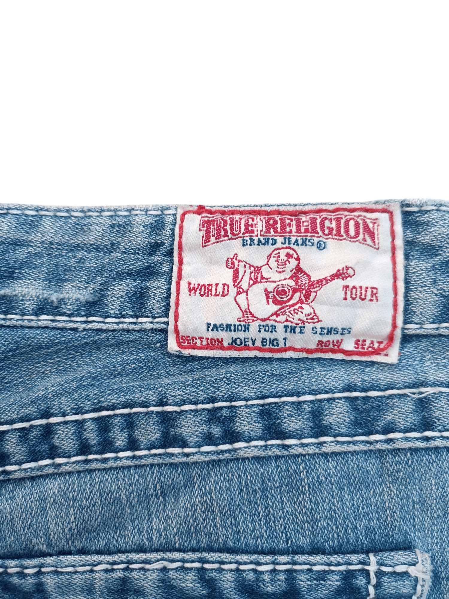 American Apparel × True Religion FLARED 💥 TRUE RELIGION DISTRESSED JOEY BIG T DENIM TR13 Size 27" / US 4 / IT 40 - 9 Thumbnail