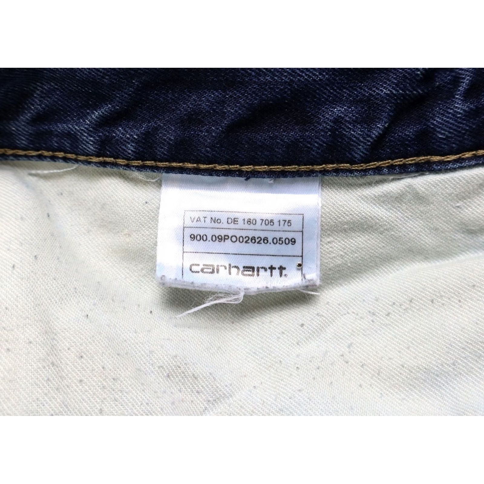 Carhartt CARHARTT Legend Pant Jeans Women's W34/L34 Regular Zip Fly Faded Whiskers Blue Size 24" / US 00 / IT 34 - 5 Thumbnail