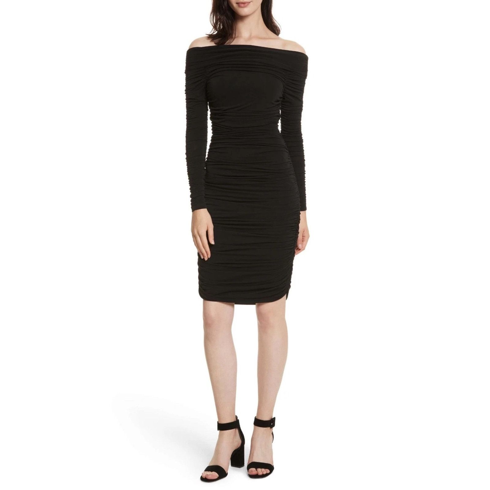 Elizabeth and James NWOT $375 Elizabeth and James Blaise Dress Black Sz M Size M / US 6-8 / IT 42-44 - 1 Thumbnail