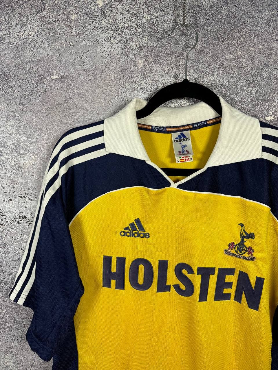 Adidas × Vintage 90's Vintage Tottenham 1999/00 Away Adidas Soccer Jersey Size US M / EU 48-50 / 2 - 4 Thumbnail